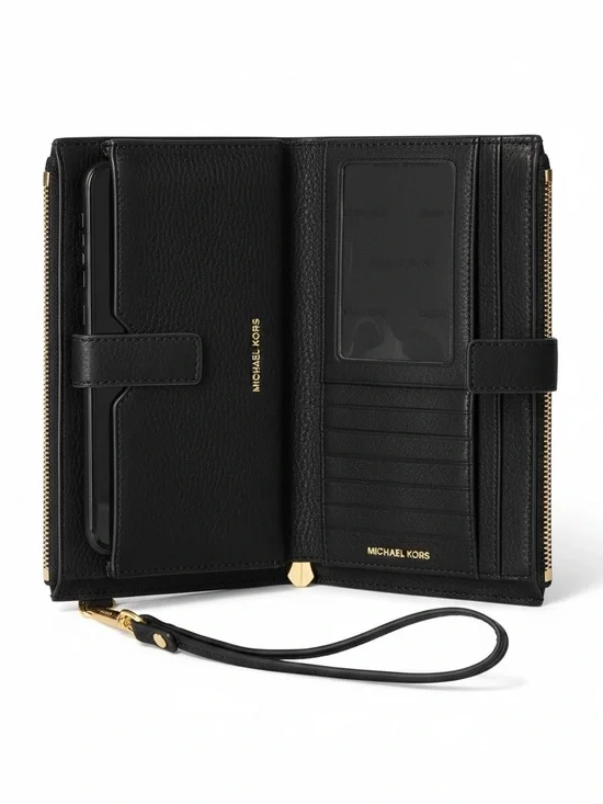 Michael Kors Jet Set smartphone Double Zip Travel Wallet - Picture 3 of 3